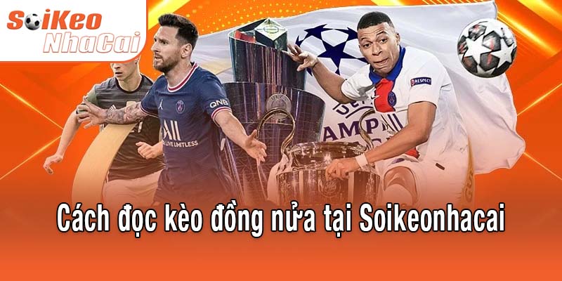 Cách đọc kèo đồng nửa tại Soikeonhacai