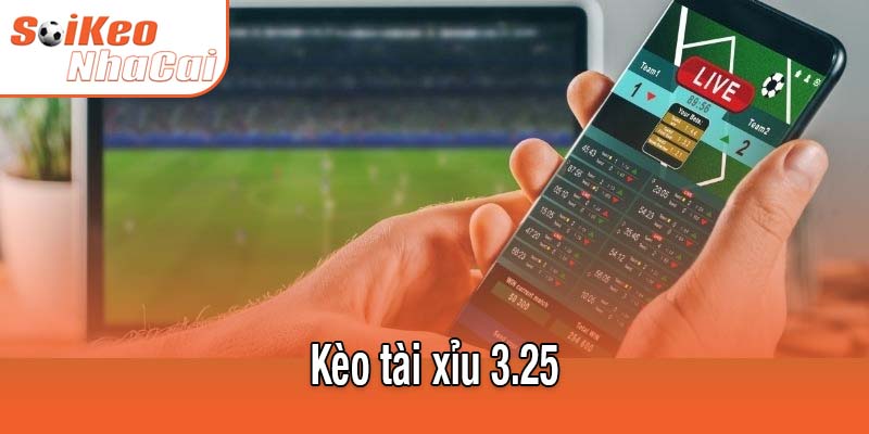 kèo tài xỉu 3.25