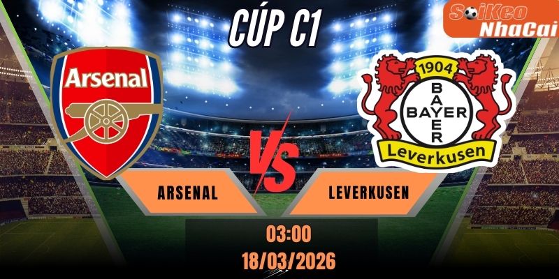 Soi kèo nhà cái Arsenal vs Bayer Leverkusen 03h00 ngày 18/03 - Champions League